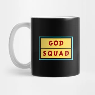 God Squad | Christian Typography Mug